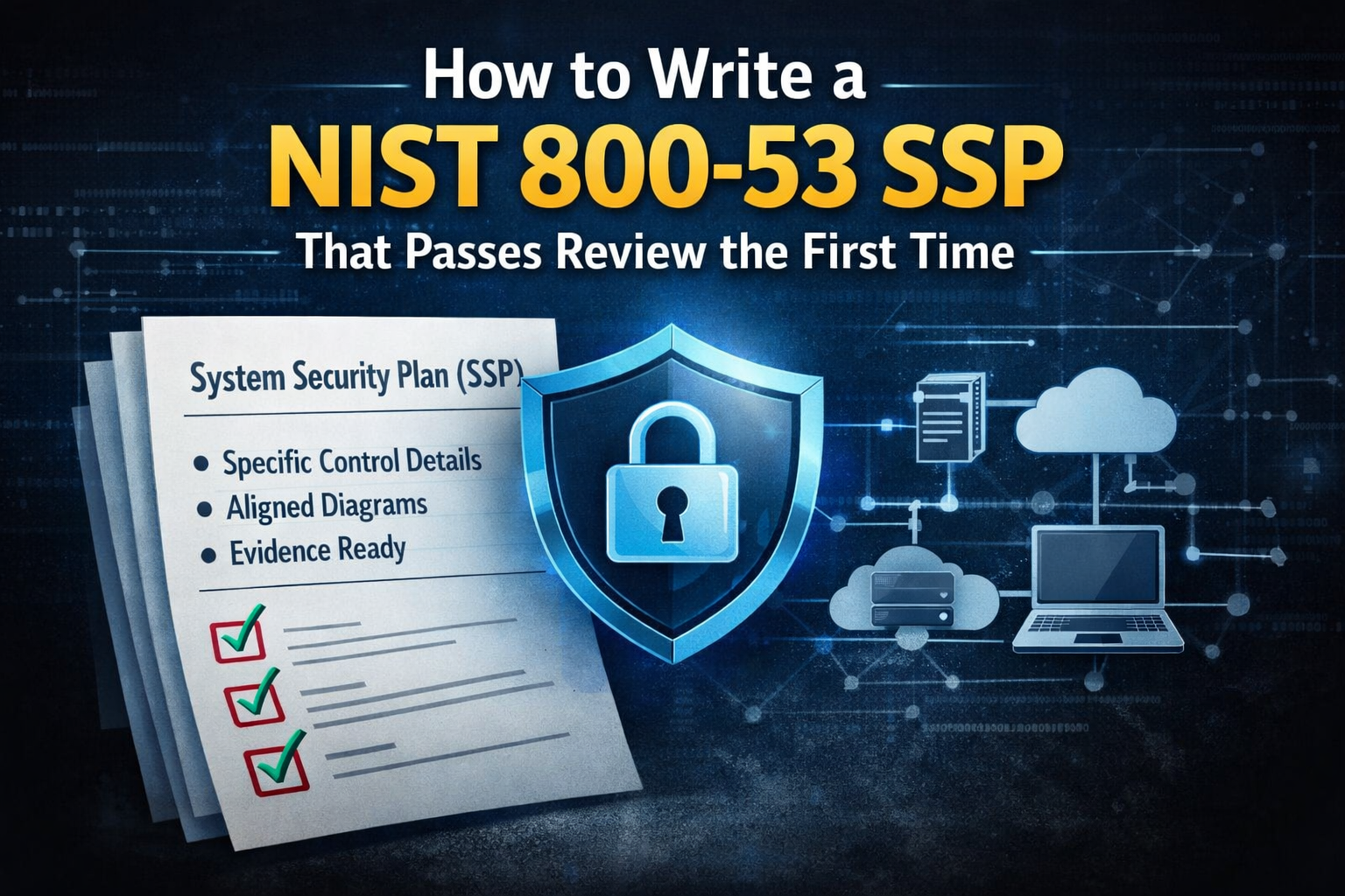 How to Write a NIST 800-53 SSP That Passes Review the First Time